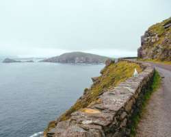 Another walking path called The Kerry Way roughly follows the driving route of the Ring of Kerry Another walking path called The Kerry Way roughly follows the driving route of the Ring of Kerry.
